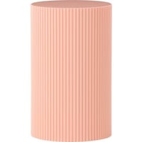 Bijzettafel Lenox Venture Design - MDF - ⌀30,5x50 cm - Perzik