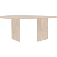 Ovale eettafel Grönvik Venture Design - MDF naturel - 180x90 cm