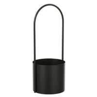 Bloempot ijzer zwart extra large