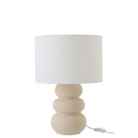 Tafellamp victor keramiek gebroken wit