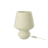 Tafellamp mozaïek glas wit/lichtgroen medium