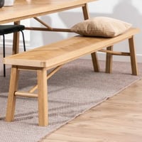 Eetkamerbank Gaelle 200cm - eik 