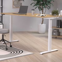 Zit-stabureau Hermoso | 180 x 80 x 120 cm | Elektrisch verstelbaar | Navarra Oak-design