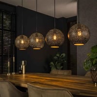 Hanglamp Zeppos 135 cm-Artic black