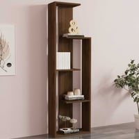 Wand Boekenplank | 100% MELAMINE | Walnoot