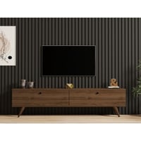 Paris TV-meubel | 100% MELAMINE | Walnoot
