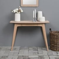 Sidetable Sifra 105cm, 1 lade - witte eik decor  Sidetable Sifra 105cm, 1 lade - witte eik decor
