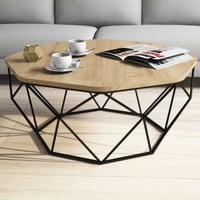 Diamond Salontafel | 100% MELAMINE | Eiken
