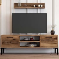 Riga TV-meubel | 100% MELAMINE | Walnoot