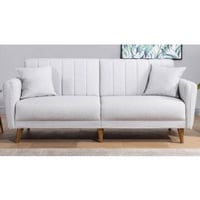 Driezitbank Del Sofa | 210 x 82 x 85 cm | Wit