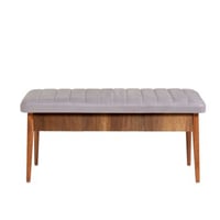 Bank Vella | 100% melaminegecoat | Fluweel | Walnoot Soho-design