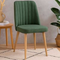 Stormi Sandalye Stoel | 100% LINEN | Atlantisch grenen Groen