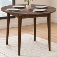 Vina 139 Uitschuifbare eettafel | 100% MELAMINE | Walnoot