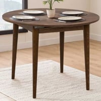Vina Uitschuifbare eettafel | 100% MELAMINE | Walnoot