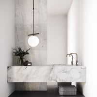 Üzüm Kroonluchter | Verstelbare hoogte | Wit, zwart