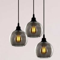 Smoked Kroonluchter | METALEN BEHUIZING | Fume