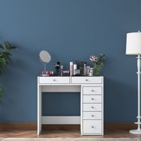 BJ107 Make-uptafel | 100% MELAMINE | Wit