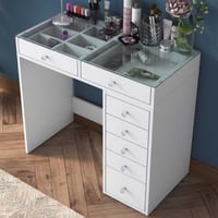 BJ107 Make-uptafel | 100% MELAMINE | Wit