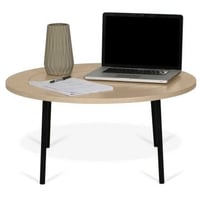 Salontafel Ply Ø80cm - eik