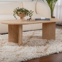 Sable Salontafel | 100% MELAMINE | Saffier Eiken