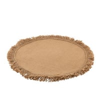 Onderlegger jute naturel