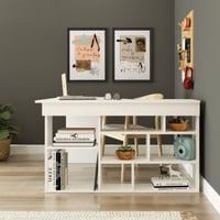 CT5 Bureau | 100% MELAMINE | Wit