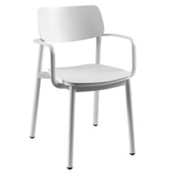 Tuinstoel met armleuning Minos - wit