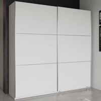 Kledingkast Alhambra - 221x60x224cm - wit