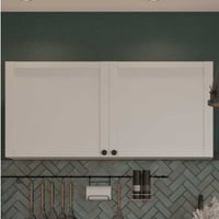 Bovenkast Cottage - 120x37x55cm - 2 deuren - wit