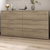 Ladekast Spectre - 151x41x81cm - 6 lades - eikdecor