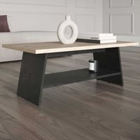 Salontafel Jacynthe - 91x45x34cm - eikdecor/betonlook