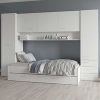 Brugkast Tidelle - 304x54x203cm - mat wit