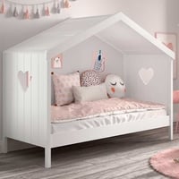 Open bedhuisje Amori 90x200 cm - wit
