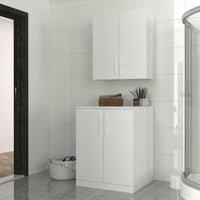 Wasmachinekasten Brisa - 70x27x80cm & 70x67x90cm - wit