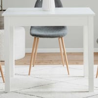 Keukentafel Capri - 90x67x76cm - wit