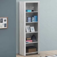 Boekenkast Elvira | 70 x 35,5 x 210 cm | White Oak-design