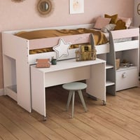 Hoogslaper met bureau 90 x 200 cm Stellar