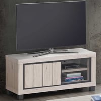 Tv-meubel Elke 145cm met 2 deuren - eik