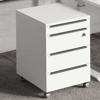 Ladekast met wielen Hermoso | 42 x 60 x 63 cm | Wit