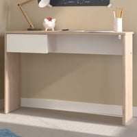 Bureau Shelby 94 cm met 1 lade - eik/wit 