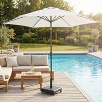 Parasol Norman ø300 - wit