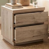 Nachtkastje Paris 2 lades - bruin