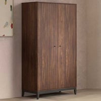 Kledingkast Ilyas - 100x55x190cm - 2 deuren - walnoot