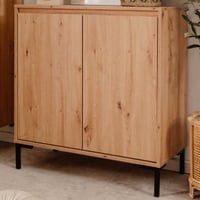 Commode Korina-artisanale eik