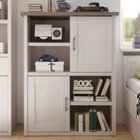 Open kast Larnaca 106cm met 2 deuren - wit 