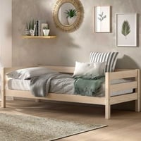 Kajuitbed Maggie - 90 x 200 - massief dennenhout - milky pine