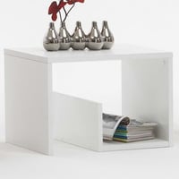 Bijzettafel Mike - wit