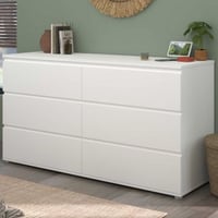 Commode Nux 6 laden - wit