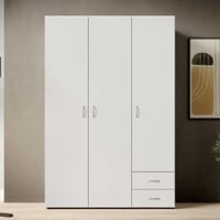 Kledingkast Base | 120 x 51 x 176 cm | Wit