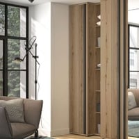 Kolomkledingkast Enzo | 50 x 61 x 235 cm | Helvezia Oak-design